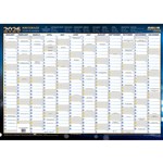 COLLINS WRITERAZE 10600 QC2 EXECUTIVE YEAR PLANNER LAMINATED ROLL UP 500 X 700MM