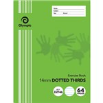 OLYMPIC D2146 EXERCISE BOOK 14MM DOTTED THIRDS 55GSM 64 PAGE 225 X 175MM