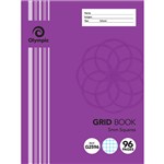 OLYMPIC G2596 GRID BOOK 5MM SQUARES 96 PAGE 55GSM 225 X 175MM