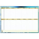 COLLINS WRITERAZE 16800 QC PERPETUAL STAFF LEAVE PLANNER FRAMED 700 X 1000MM