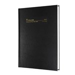 COLLINS 18M4P99 FINANCIAL YEAR DIARY DAY TO PAGE A5 BLACK