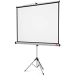 NOBO PROJECTION SCREEN 1610 TRIPOD 81 INCH 1750 X 1150MM WHITE
