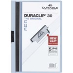 DURABLE DURACLIP DOCUMENT FILE PORTRAIT 30 SHEET CAPACITY A4 BLUE