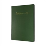 COLLINS 34M4P40 FINANCIAL YEAR DIARY WEEK TO VIEW A4 GREEN