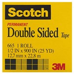 SCOTCH 665 DOUBLE SIDED TAPE 127MM X 228M