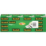 SCOTCH 810 MAGIC TAPE MULTI PACK 19MM X 25M PACK 16