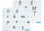 HANDWRITING STUDENT WHITEBOARD ALPHABET MODERN CURSIVE  TEB0234