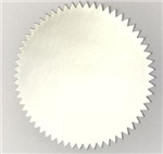 EMBOSSING STAMP FOIL SILVER 50MM PACK 60