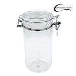 CONNOISSEUR STORAGE CANISTER ACRYLIC ROUND 11 LITRE CLEAR
