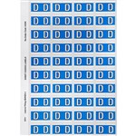 AVERY 44504 LATERAL FILE LABEL SIDE TAB COLOUR CODE D 25 X 42MM BLUE PACK 240