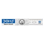 DOMS MTECH SLIM 20CM PLASTIC RULER