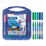 DOMS BRUSH PENS CARRY BOX 12