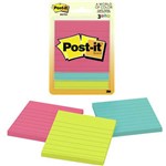 POSTIT 6301 LINED NOTES 76 X 76MM JAIPUR PACK 3