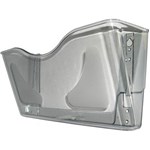 DEFLECTO DOCUPOCKET WALL POCKET LANDSCAPE A4 SMOKE