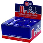 QUIKSTIK RING EYELETS PLASTIC LABELS WHITE PACK 200 BOX 10