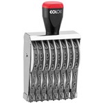 COLOP 12008 TRADITIONAL NUMBERER STAMP 8 BAND 12MM