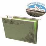 CRYSTALFILE CLASSIC SUSPENSION FILES FOOLSCAP GREEN PACK 50