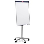 NOBO BARRACUDA MOBILE EASEL WHITESILVER