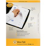 MARBIG PROFESSIONAL SERIES VIEWTAB DIVIDER PP 10TAB A4 CLEAR