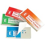 MARBIG CHECKRAFFLE TICKETS ASSORTED PACK 4
