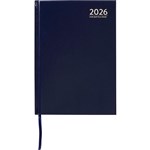 CUMBERLAND 51ECBL CASEBOUND DIARY DAY TO PAGE A5 BLUE