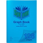 SPIRAX P135 GRAPH BOOK 5MM GRID 128 PAGE A4 BLUE