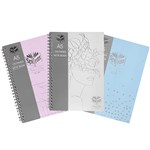 SPIRAX PLATINUM NOTEBOOK SIDE OPEN 120PG A5 ASSORTED