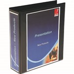 MARBIG CLEARVIEW LEVER ARCH FILE 75MM A4 BLACK