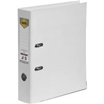 MARBIG LINEN LEVER ARCH FILE PE 75MM A4 WHITE