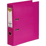 MARBIG LINEN LEVER ARCH FILE PE 75MM A4 PINK
