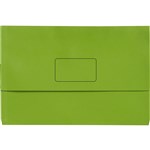 PICTOR MANILLA DOCUMENT WALLET FOOLSCAP GREEN