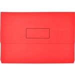 PICTOR MANILLA DOCUMENT WALLET FOOLSCAP RED