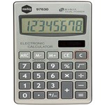 MARBIG CALCULATOR HANDHELD 8 DIGIT SILVER