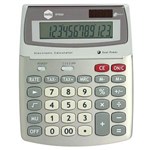 MARBIG DESKTOP CALCULATOR 12 DIGIT SILVER