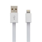 MOKI SYNCHARGE CABLE USBA TO LIGHTNING 900MM WHITE