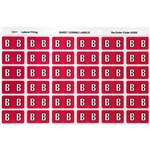 AVERY 43302 LATERAL FILE LABEL SIDE TAB COLOUR CODE B 25 X 38MM MAGENTA PACK 180