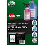 AVERY 959241 ULTRA HEAVY DUTY LABEL 635 X 339MM WHITE PACK 10