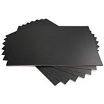 RAINBOW SPECTRUM BOARD 220GSM 510 X 640MM BLACK PACK 20