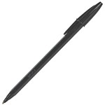 BIC ECONOMY BALLPOINT PENS MEDIUM BLACK BOX 12