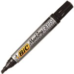 BIC MARKER CHISEL 2300 53mm BLACK