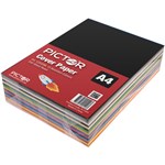 PICTOR COVER PAPER A4 125GSM ASSORTED REAM