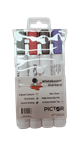 PICTOR MARKER WHITEBOARD BULLET ASSTD PK4