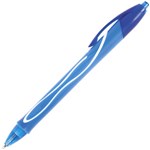 BIC PEN GELOCITY RETRACTABLE QUICK DRY MEDIUM 07mm BLUE