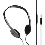 VERBATIM MULTIMEDIA HEADSET WITH INLINE MICROPHONE GREY