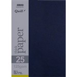 QUILL COLOURED A4 COPY PAPER 125GSM BLACK PACK 250