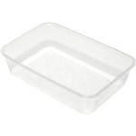 CAPRI MICROWAVABLE CONTAINERS RECTANGLE 500ML PACK 50