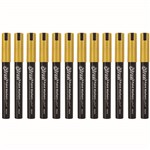 ZART STREET PAINT MARKER BULLET 40MM GOLD PACK 12