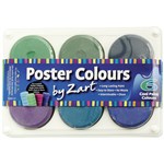 ZART POSTER COLOURS POSTER PAINT COOL PACK 6