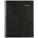 CUMBERLAND NORWICH 91S SPIRAL DIARY PVC DAY TO PAGE QUARTO BLACK