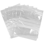 CUMBERLAND WRITEON PRESS SEAL BAG 50 MICRON 200 X 250MM CLEARWHITE PACK 100